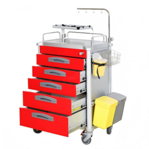 Resuscitation Emergency Trolley - Muscat Medical Equipment