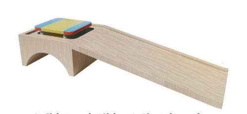 Wooden Balance Ramp