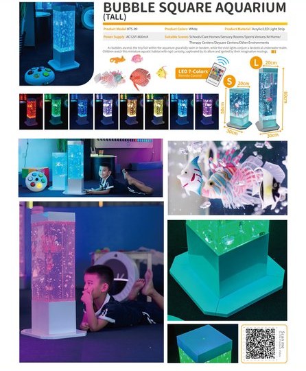 Sensory Aquarium Bubble Lamp Tall
