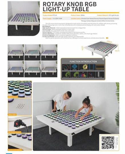 Spectrum Spin & Play Light Table