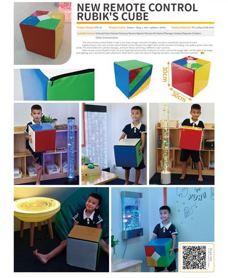 Sensory Remote Rubik Cube