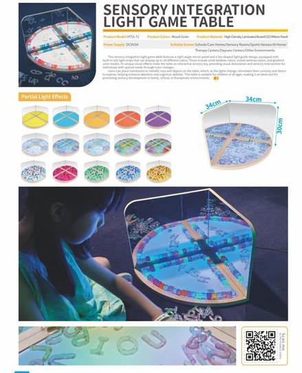 Sensory Mirror Angle Observation Light Table