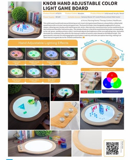 Sensory Light Pad LED (Model 1)
