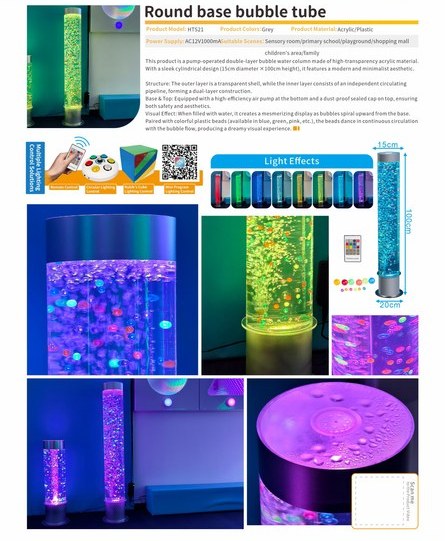 Round Base Bubble Tube