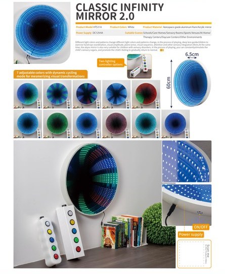 Classic LED Infinity Mirror (Large)