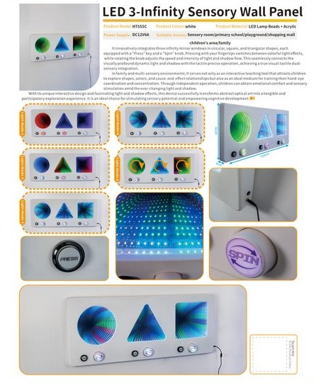 Interactive Sensory Play Panel