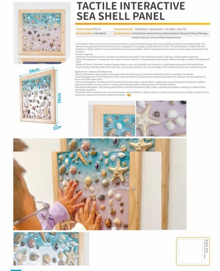 Multi-Sensory Tactile Board (Model 1)
