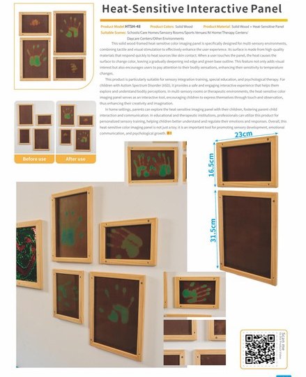 Heat-Sensitive Interactive Panel
