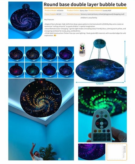 Galaxy Fiber Optic Lamp